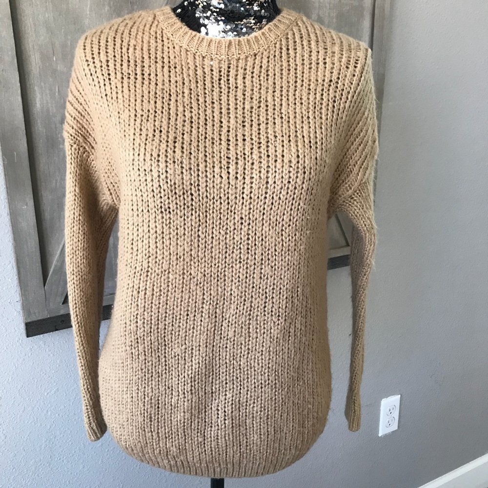Forever 21 tan sweater